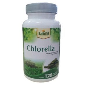 Chlorella 600mg 120 Cápsulas – Mais Natural
