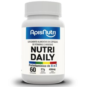 Nutri Daily Polivitamínico E Mineral AZ 60 Caps – Apisnutri