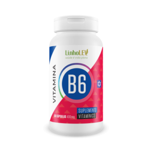 Vitamina B6 60 cápsulas 400mg – LinhoLev