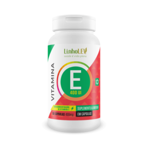 Vitamina E 400mg 60 cápsulas – Linholev